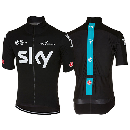 Maglia Sky Manica Corta 2017 scuro nero